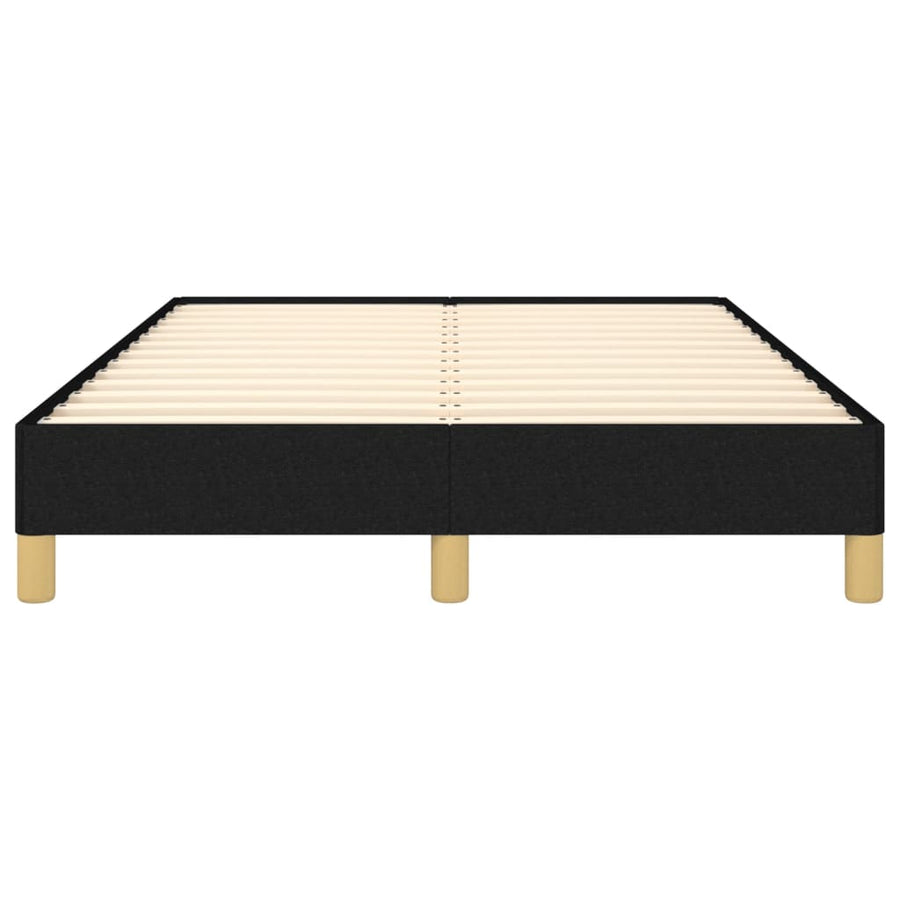 Bedframe stof zwart 120x190 cm