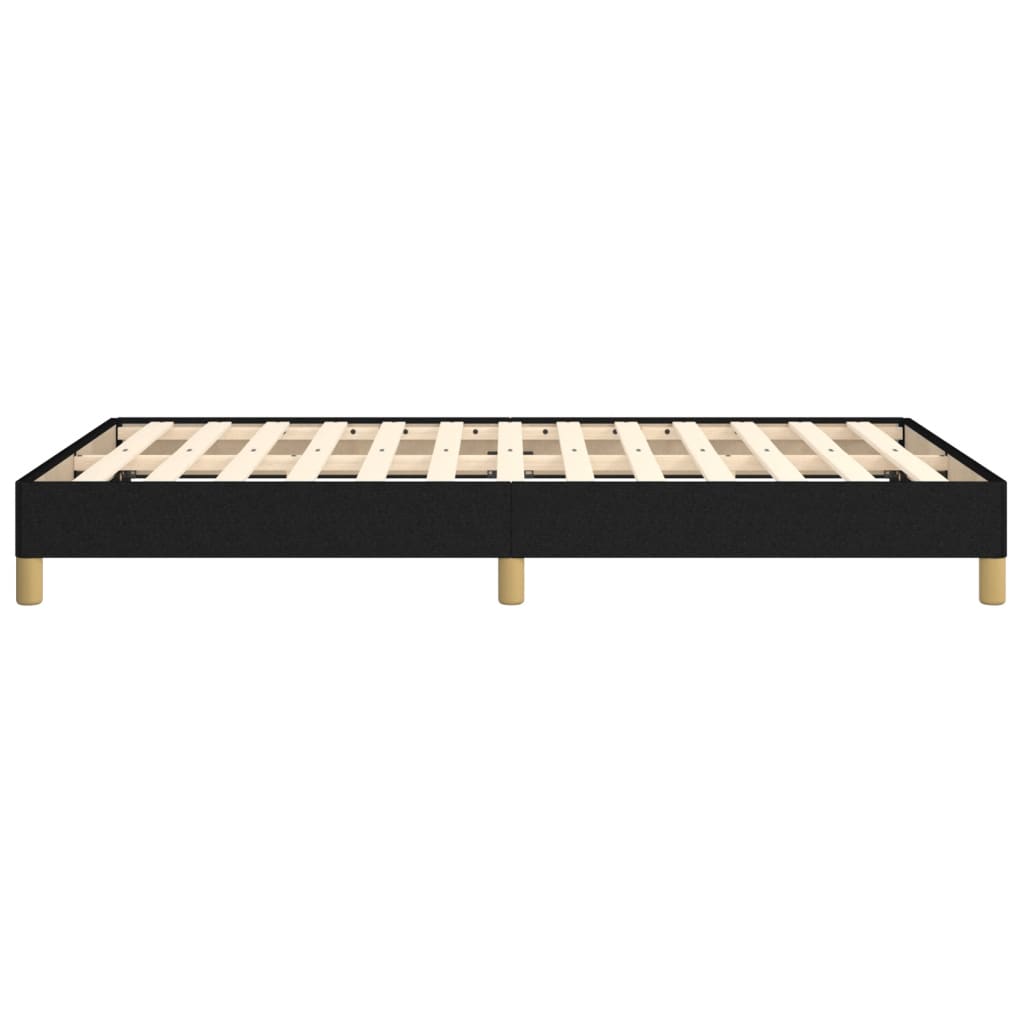 Bedframe stof zwart 120x190 cm