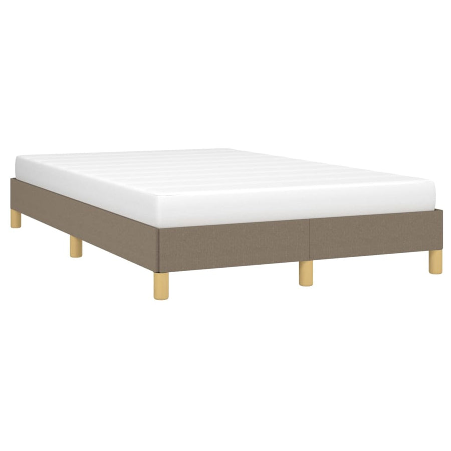 Bedframe stof taupe 120x190 cm