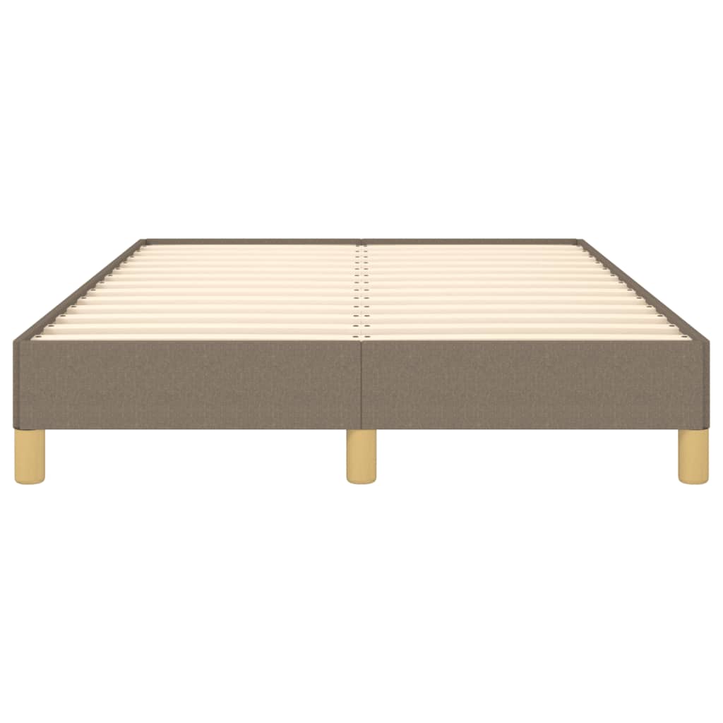 Bedframe stof taupe 120x190 cm
