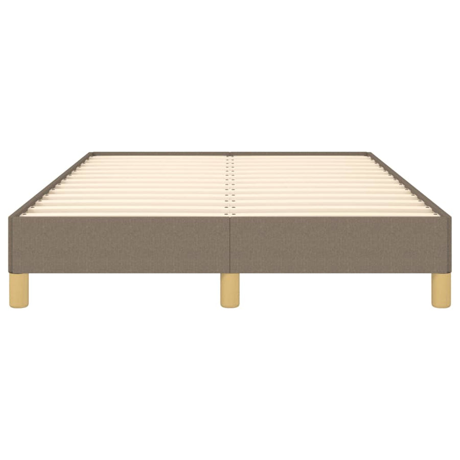 Bedframe stof taupe 120x190 cm