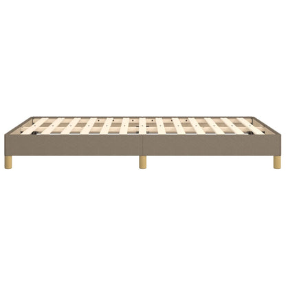 Bedframe stof taupe 120x190 cm