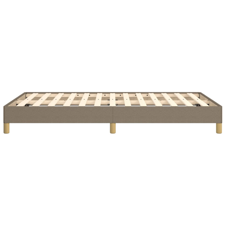 Bedframe stof taupe 120x190 cm