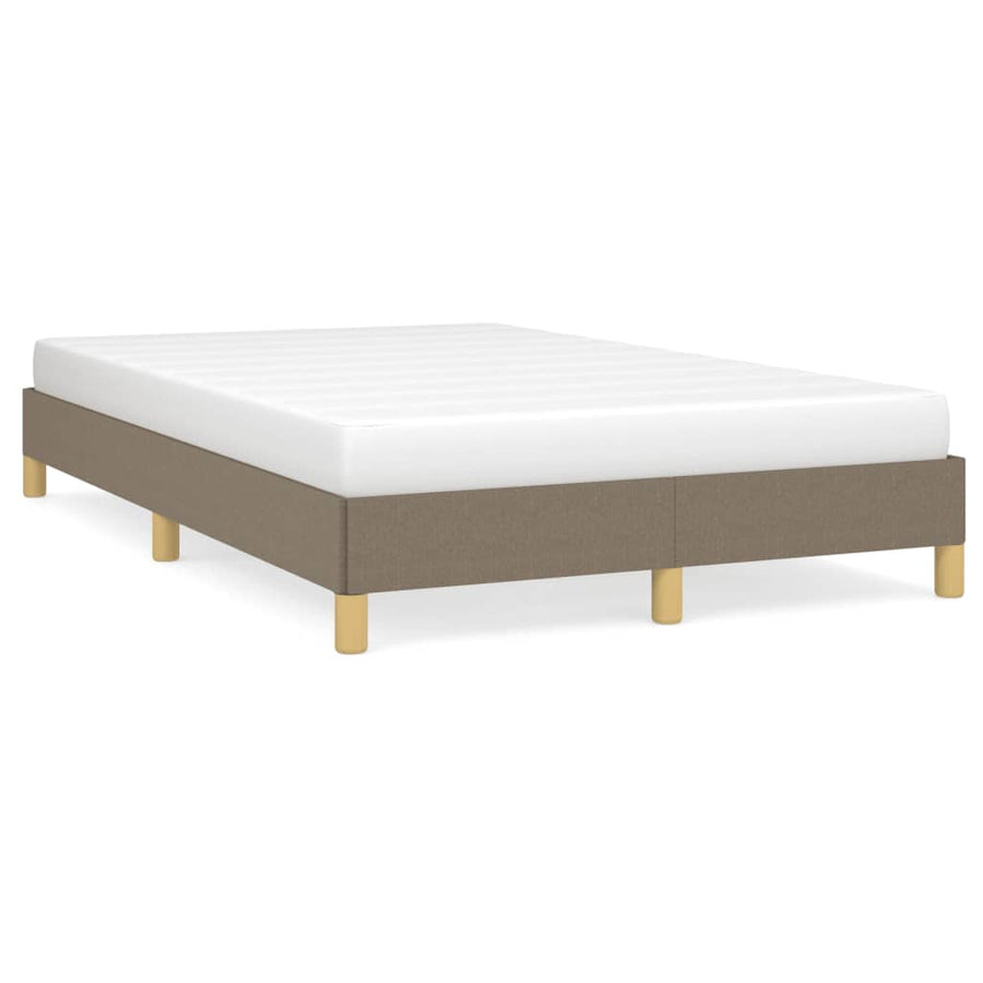 Bedframe stof taupe 120x190 cm