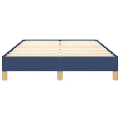 Bedframe stof blauw 120x190 cm