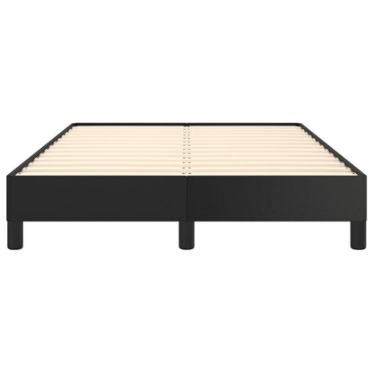 Bedframe kunstleer zwart 120x190 cm