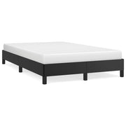 Bedframe 120x190 cm kunstleer zwart