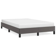 Bedframe 120x190 cm kunstleer grijs