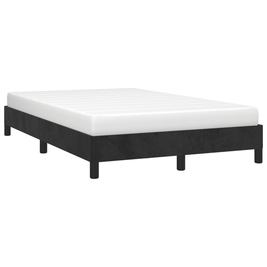 Bedframe fluweel zwart 120x190 cm