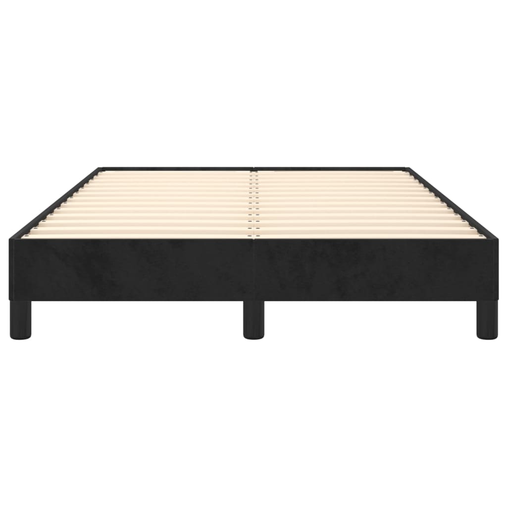 Bedframe fluweel zwart 120x190 cm