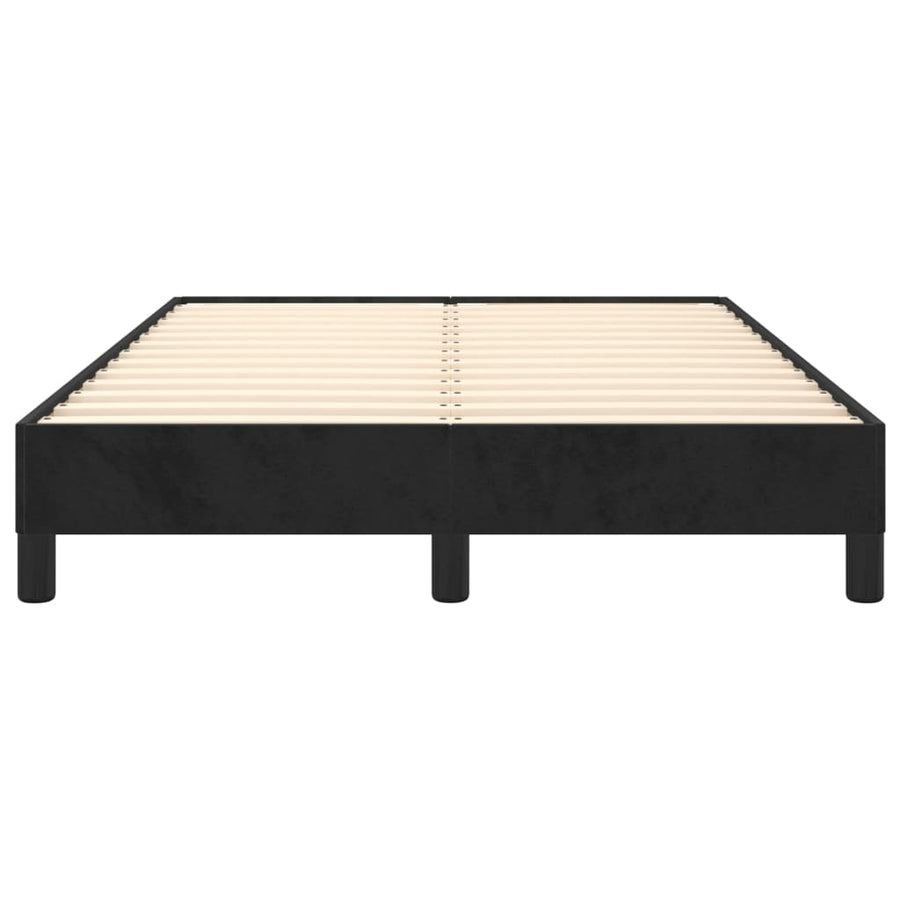 Bedframe fluweel zwart 120x190 cm