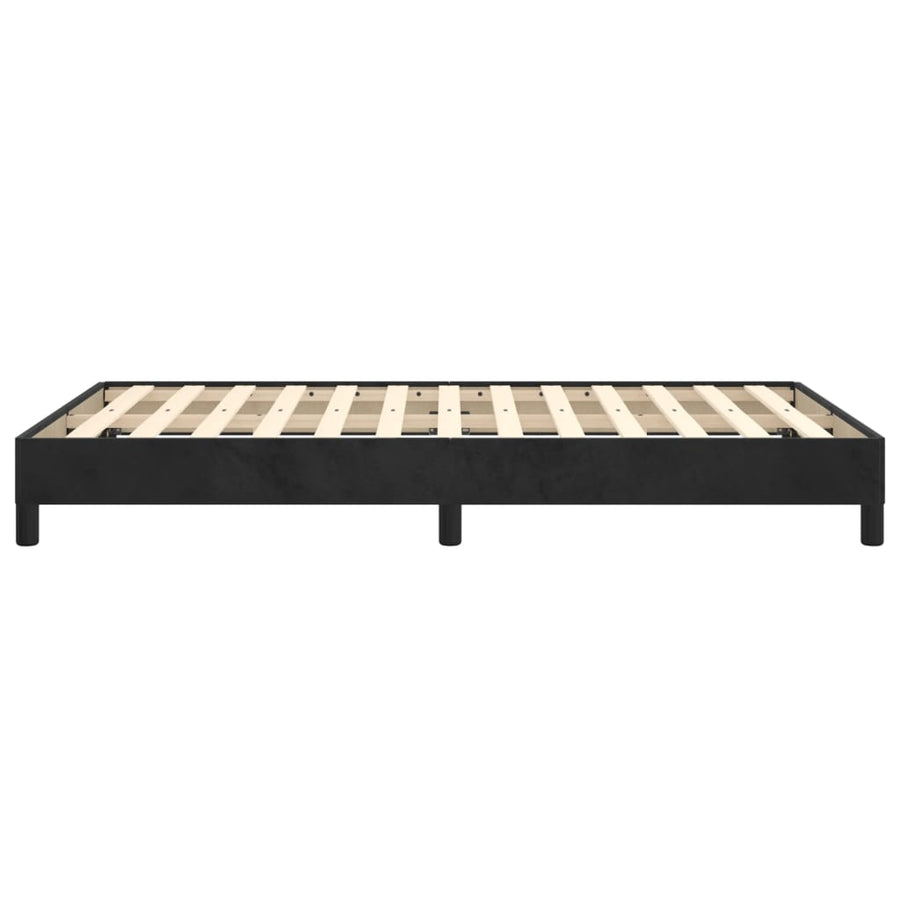 Bedframe fluweel zwart 120x190 cm