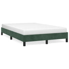 Bedframe 120x190 cm fluweel donkergroen