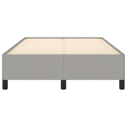 Bedframe stof lichtgrijs 120x190 cm