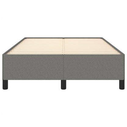 Bedframe stof donkergrijs 120x190 cm