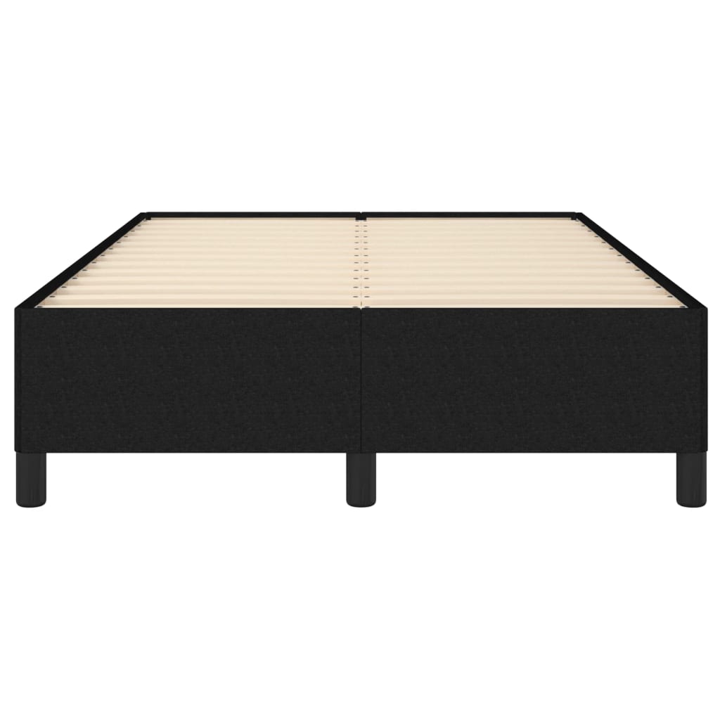 Bedframe stof zwart 120x190 cm