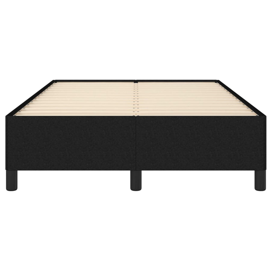 Bedframe stof zwart 120x190 cm