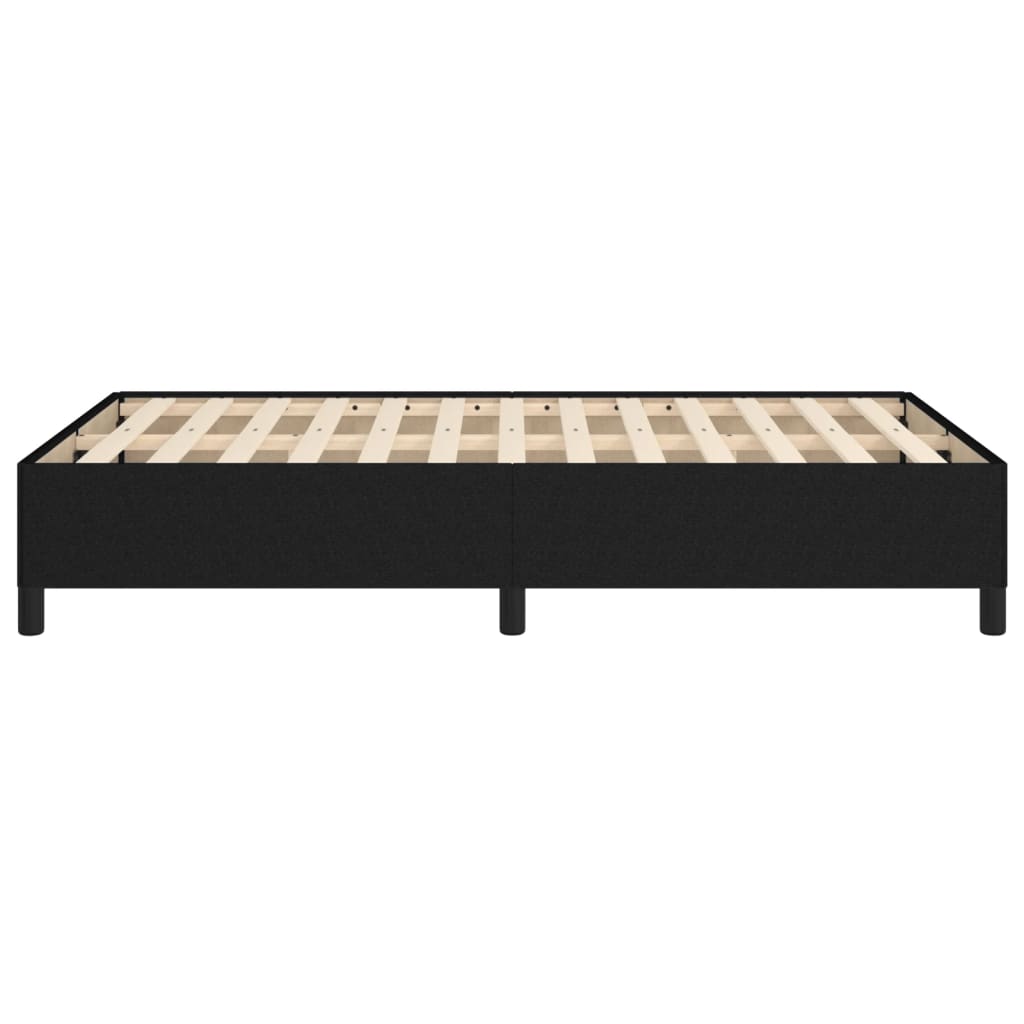 Bedframe stof zwart 120x190 cm