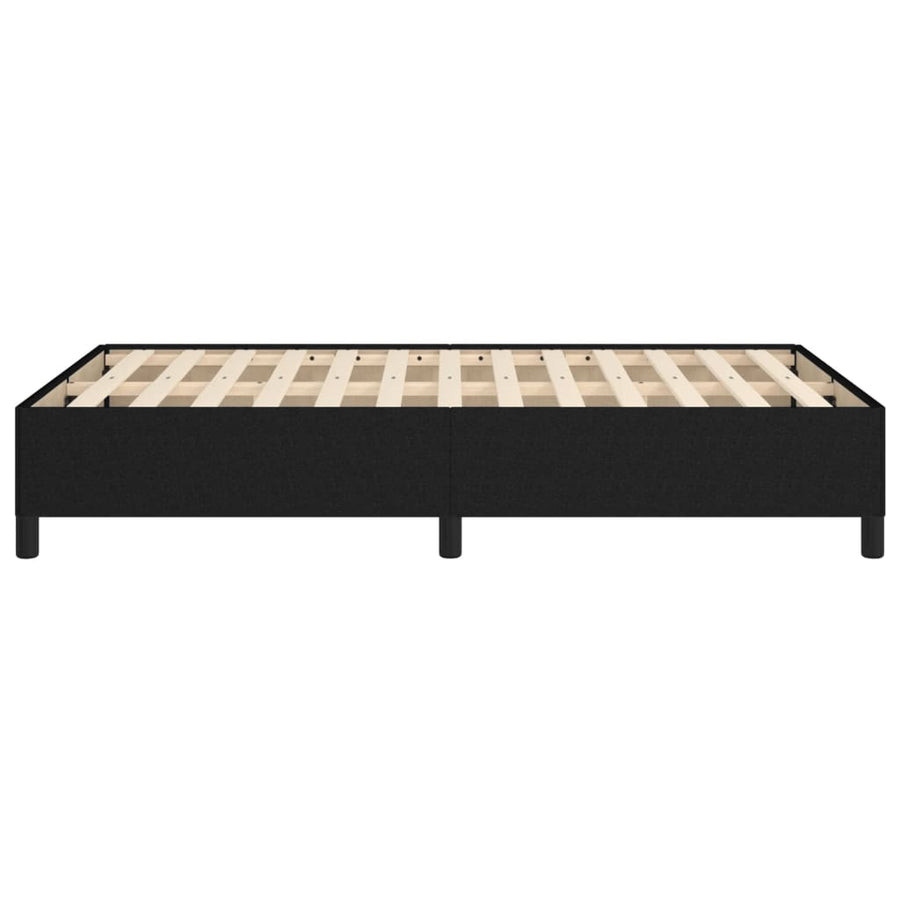 Bedframe stof zwart 120x190 cm