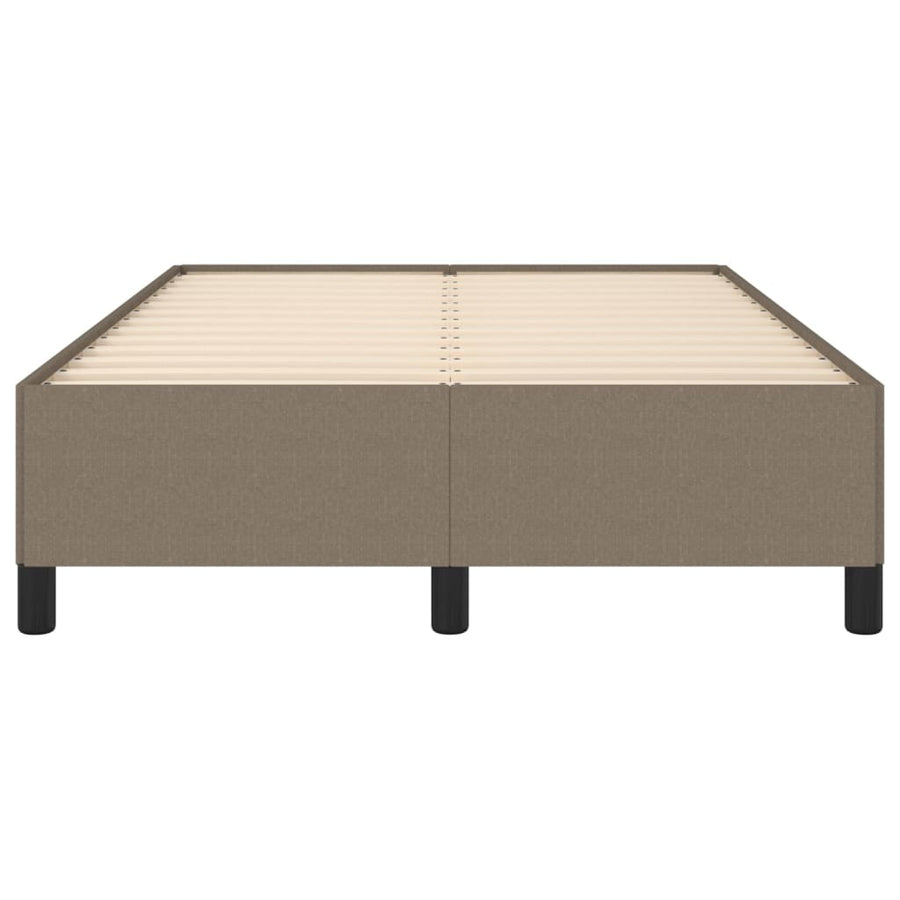 Bedframe stof taupe 120x190 cm