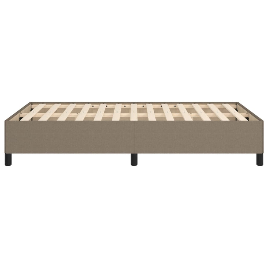 Bedframe stof taupe 120x190 cm