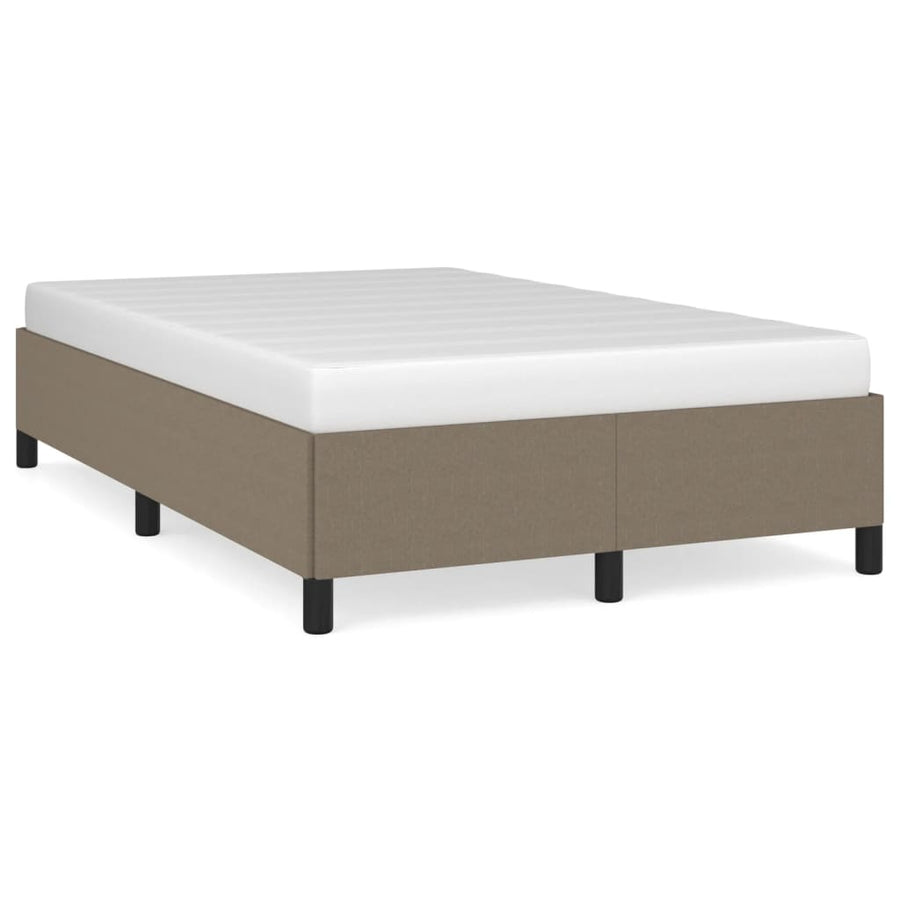 Bedframe stof taupe 120x190 cm