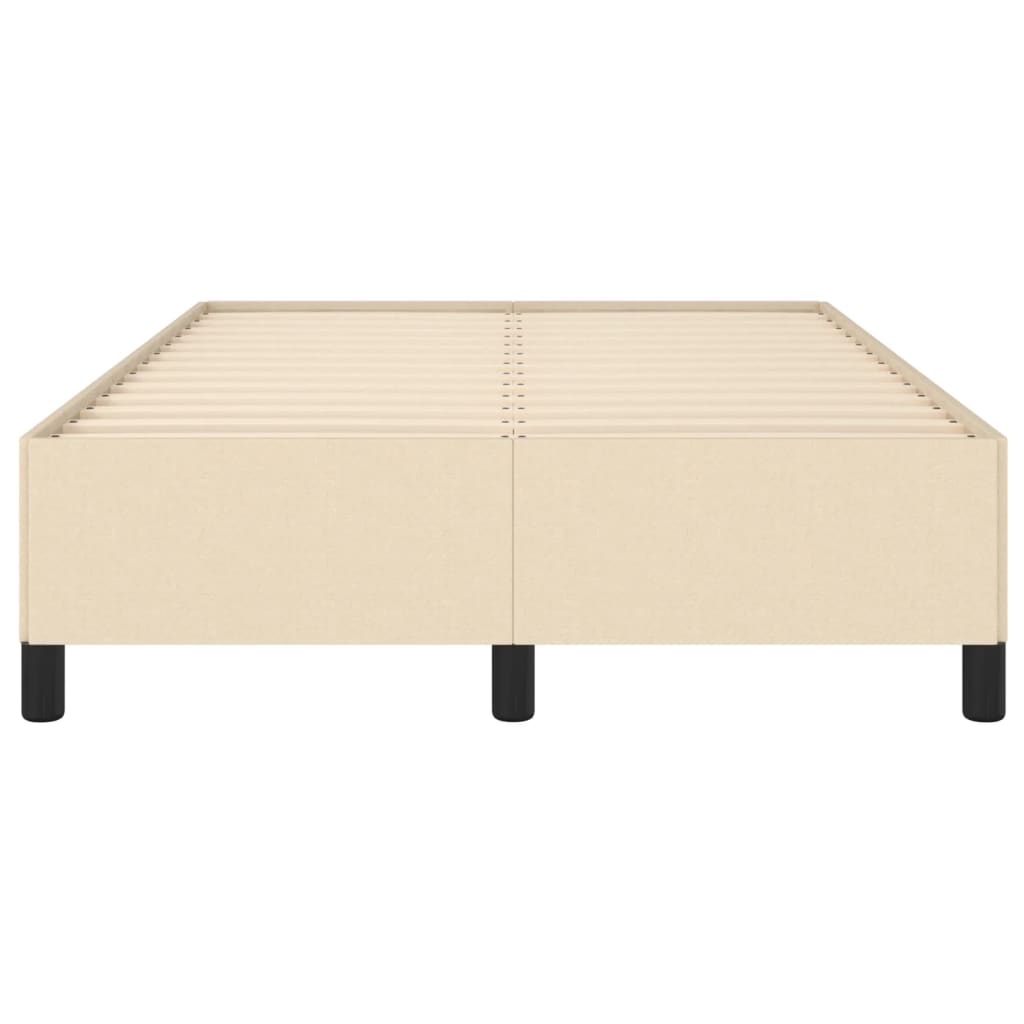 Bedframe stof crèmekleurig 120x190 cm