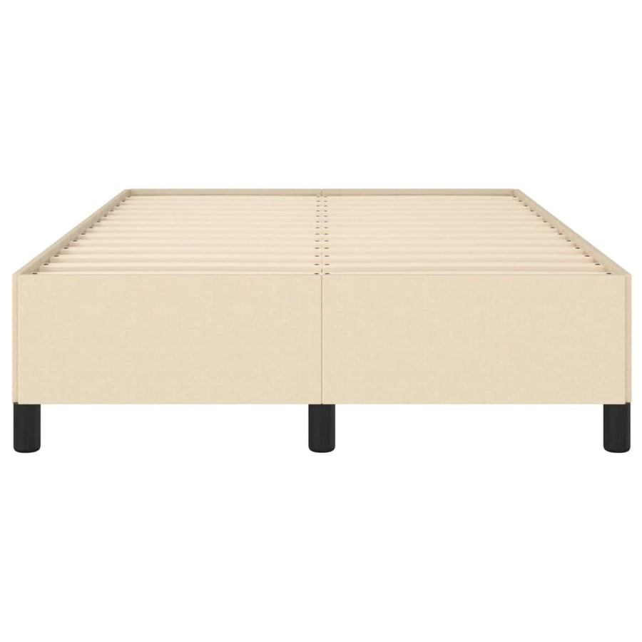 Bedframe stof crèmekleurig 120x190 cm