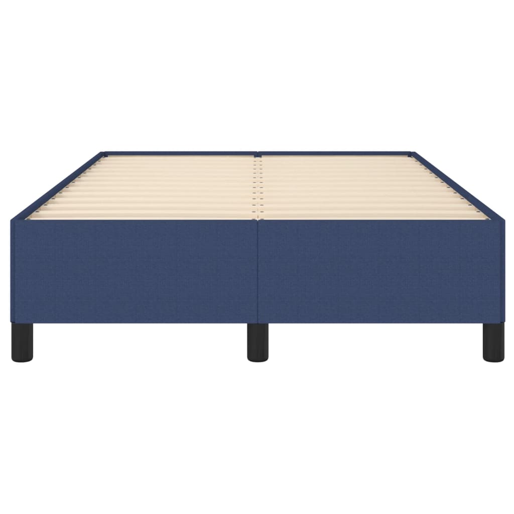 Bedframe stof blauw 120x190 cm