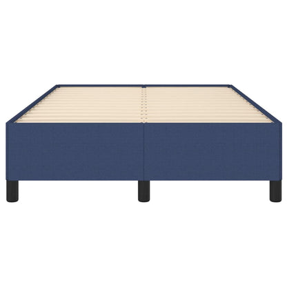 Bedframe stof blauw 120x190 cm