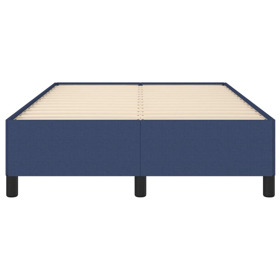 Bedframe stof blauw 120x190 cm