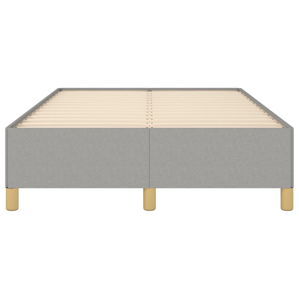 Bedframe stof lichtgrijs 120x190 cm