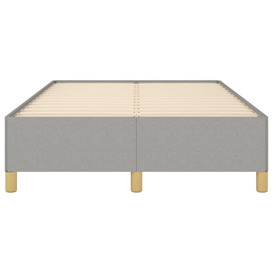 Bedframe stof lichtgrijs 120x190 cm