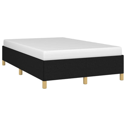 Bedframe stof zwart 120x190 cm