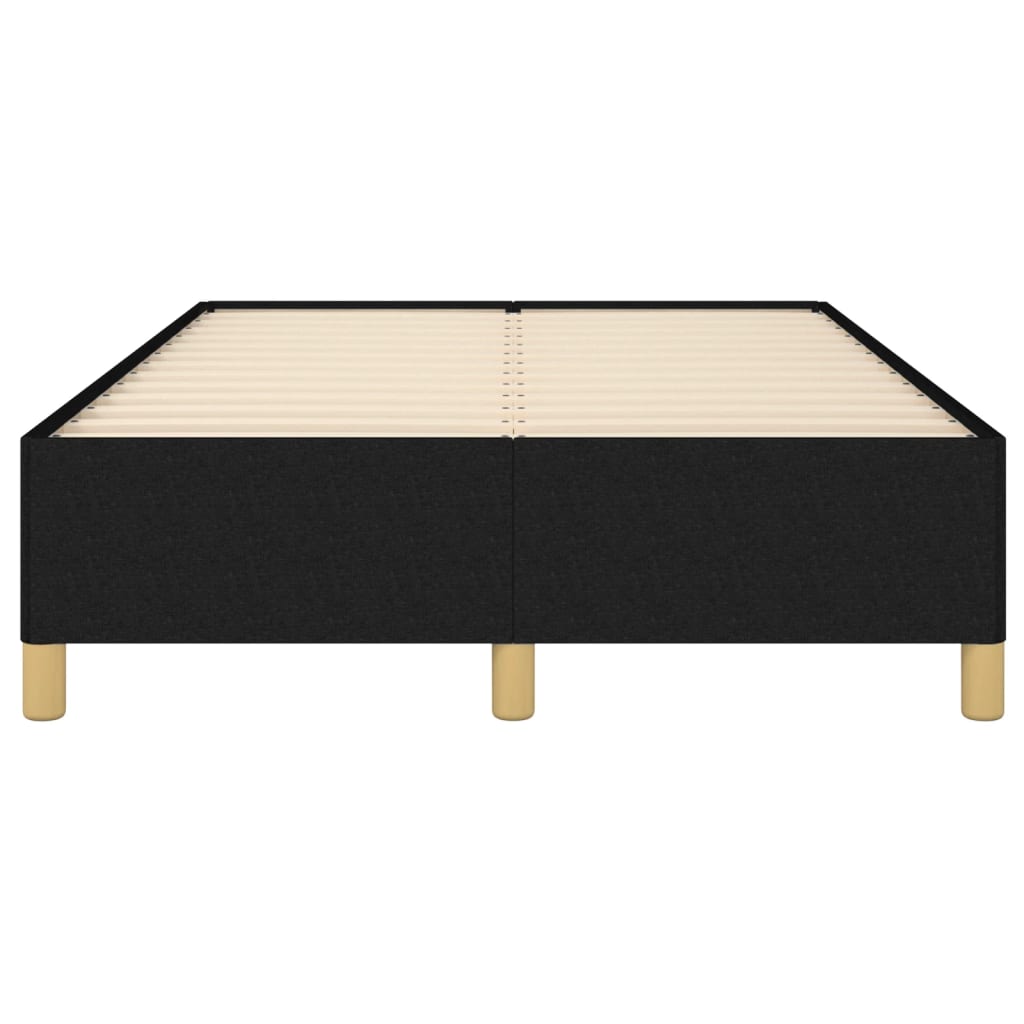 Bedframe stof zwart 120x190 cm