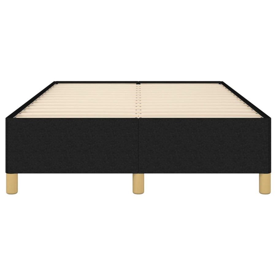Bedframe stof zwart 120x190 cm