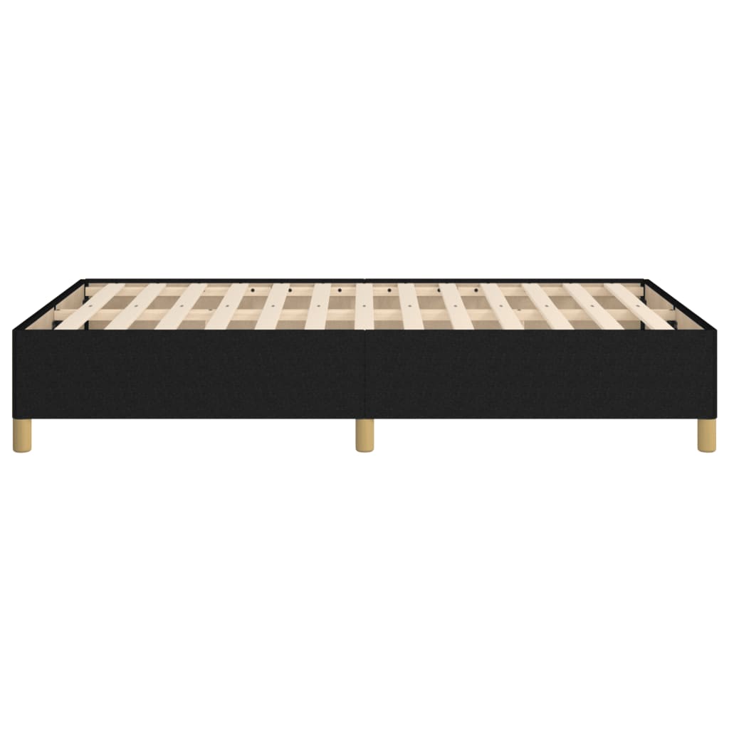 Bedframe stof zwart 120x190 cm