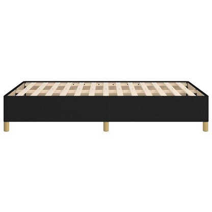 Bedframe stof zwart 120x190 cm