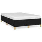 Bedframe 120x190 cm stof zwart