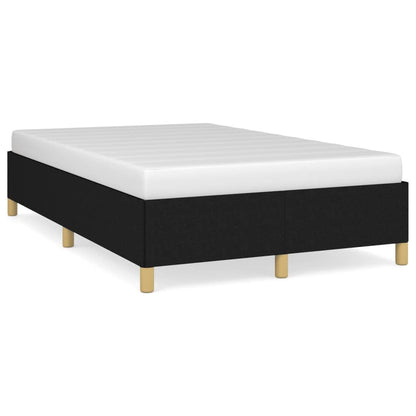 Bedframe stof zwart 120x190 cm