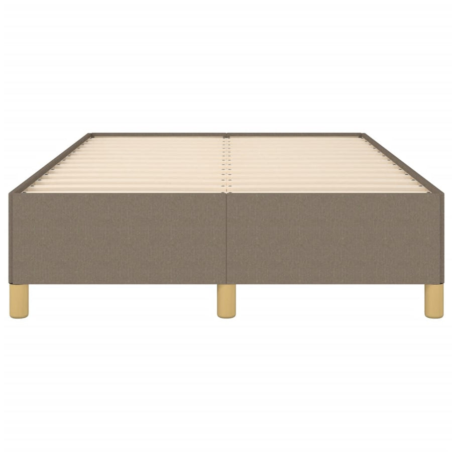 Bedframe stof taupe 120x190 cm