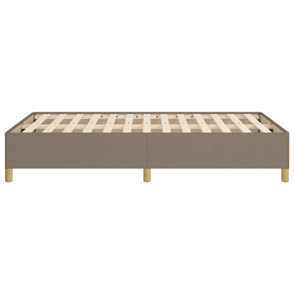 Bedframe stof taupe 120x190 cm