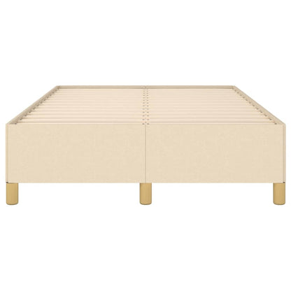 Bedframe Zonder Matras Stof Kleurig Crème 120 x 190 cm 35 cm
