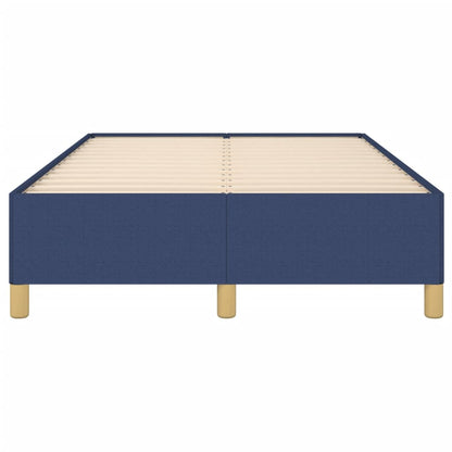 Bedframe stof blauw 120x190 cm
