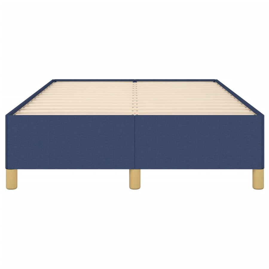 Bedframe stof blauw 120x190 cm