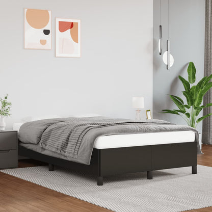 Bedframe kunstleer zwart 120x190 cm