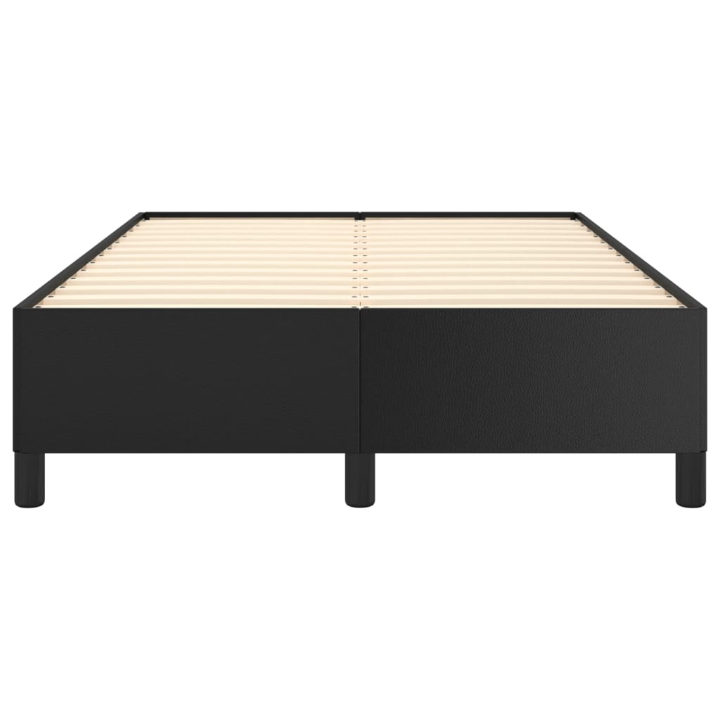 Bedframe kunstleer zwart 120x190 cm
