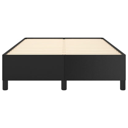 Bedframe kunstleer zwart 120x190 cm