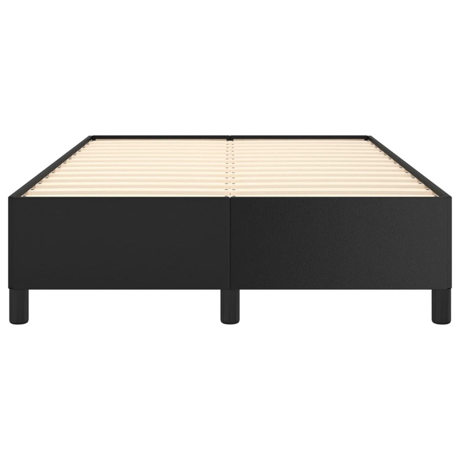 Bedframe kunstleer zwart 120x190 cm