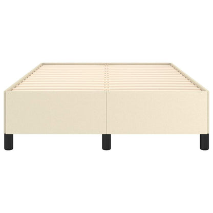 Bedframe zonder matras 120x190 cm kunstleer crème